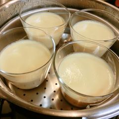 A picture of Quick Pudding in a Pressure Cooker.