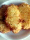 fried cassava patties (arepas de yucca)