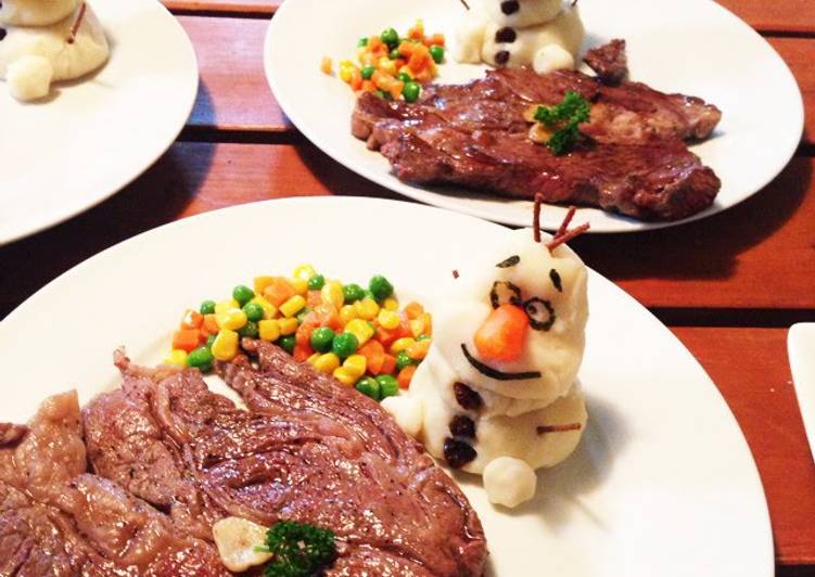 Simple Way to Make Any-night-of-the-week Mashed Potato Olaf