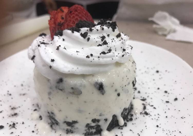 Recipe of Homemade Oreo Ice Cream Cake