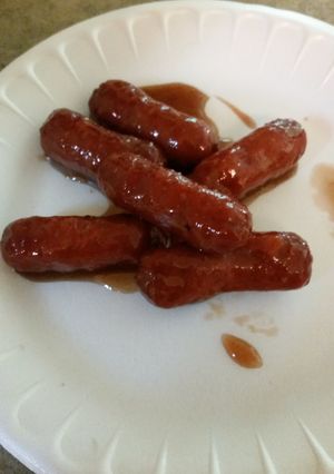 A picture of Cocktail Weenies.