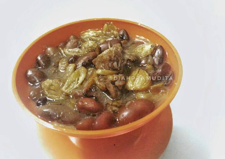 Sup Brenebon/Sup Kacang Merah (Kuah Sop Saudara)