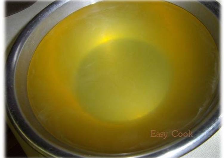 Golden Colored Basic Bonito Dashi