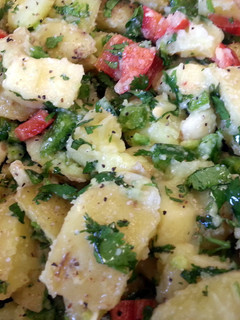 A picture of Spicy Boiled Taters.
