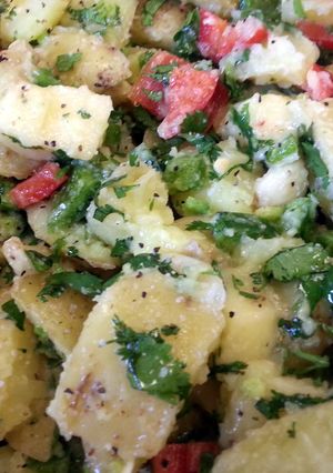 A picture of Spicy Boiled Taters.