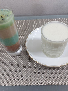 A picture of Banana milk shake.
