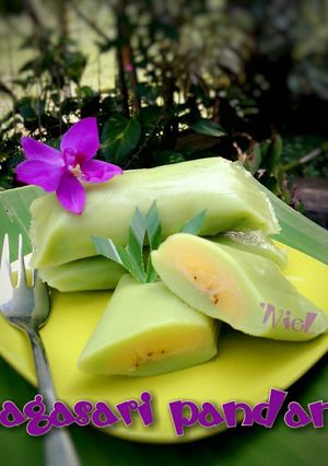 Foto resep Nagasari Pandan