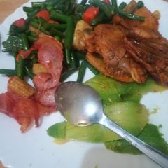 A picture of Stir fry vegetables.