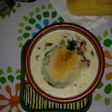 Espinacas a la crema con crujiente de jamón ibérico