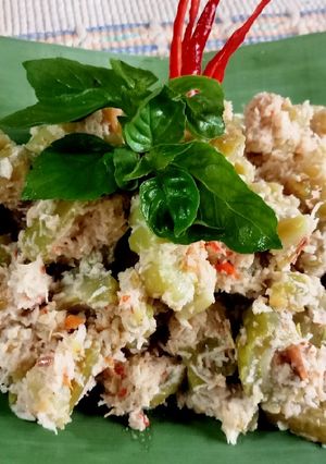 Foto resep Urap Pare Sambel Terasi Sedepppp