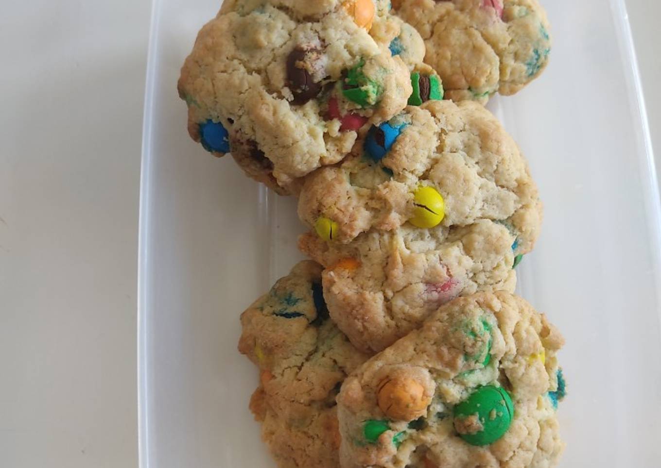 Cookies aux m&ms