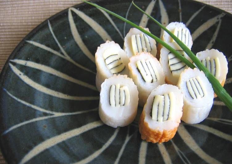 Striped Chikuwa Fishcake Sticks (Bento or Appetizer)