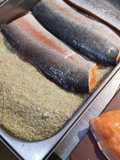 Gravlax de truchas