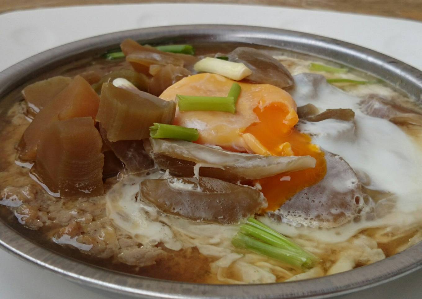 Steamed Ground Pork With Egg