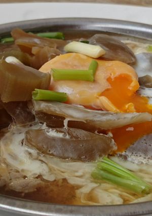 A picture of Steamed Ground Pork With Egg.