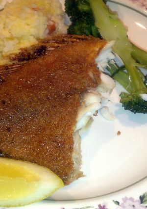 A picture of Deep Fried Red Talapia.