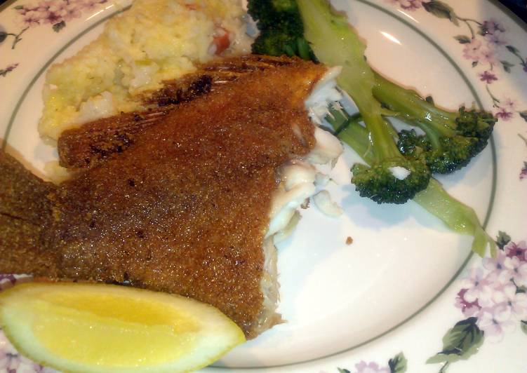 Recipe of Perfect Deep Fried Red Talapia