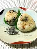 Shio-konbu and Shirasu Rice Balls