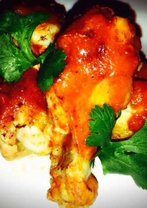 A picture of Mexi Hot wings.