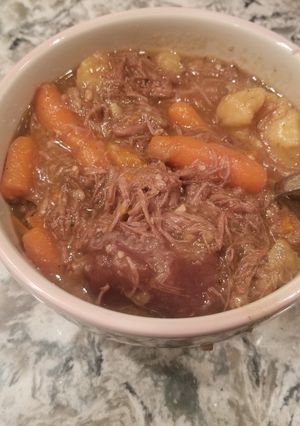 A picture of Winging it Pot Roast Stew.