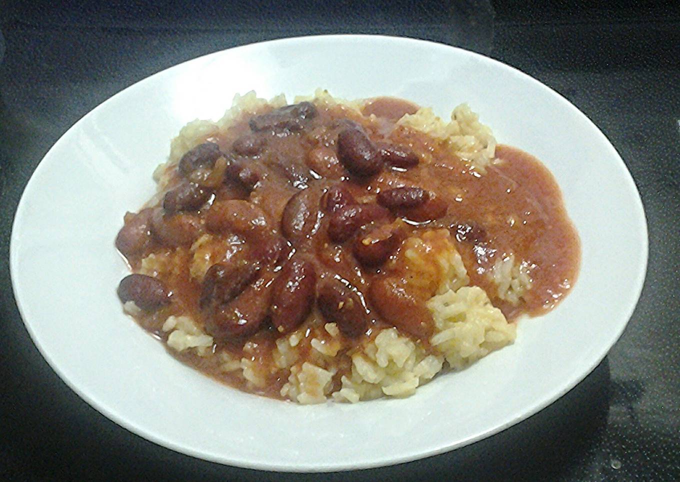 Puerto Rican Rice and Beans (Arroz y Frijoles)