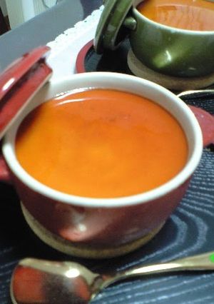 A picture of Egg-less! Sweet Potato Pudding.