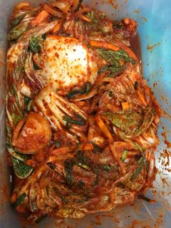 Hình của món Kimchi cải thảo.