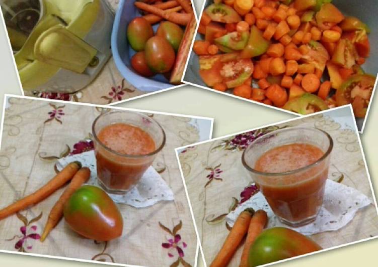 Langkah Mudah untuk Menyiapkan Jus Tomat Wortel Pepaya yang Menggugah Selera
