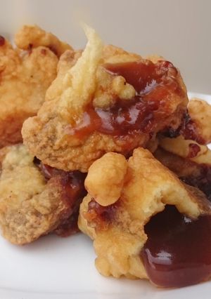A picture of Fried Dodol Fritters.