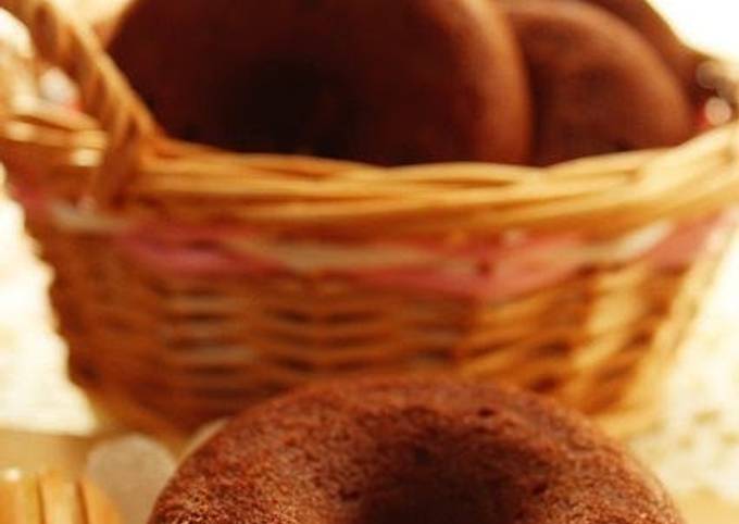 Recipe of Award-winning Made with Bread Flour Baked Chocolate Doughnuts