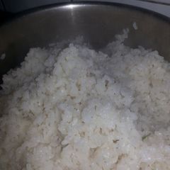 A picture of White rice - cooking pictures.