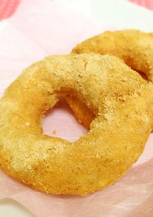 A picture of Vegan Brown Rice Doughnuts.
