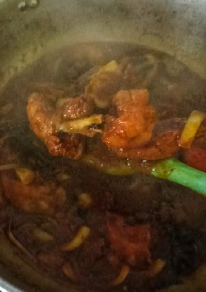 Gambar Ayam masak merah kenduri