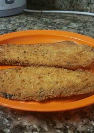 Una foto de Milanesas de Berenjenas