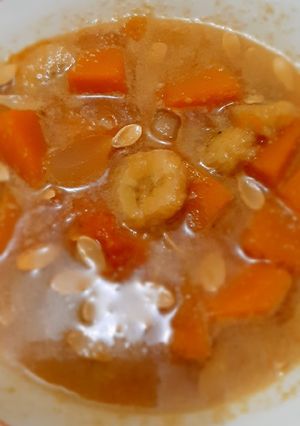 Foto resep Kolak labu + kolang kaling + pisang