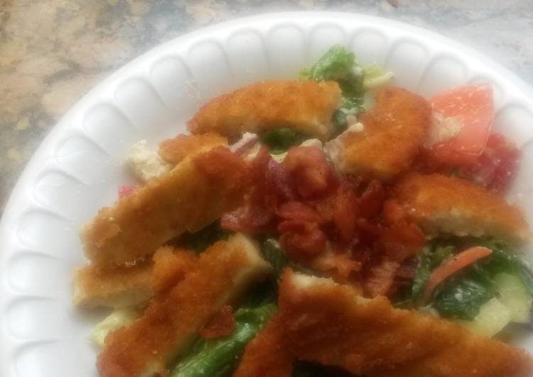 Recipe of Super Quick Homemade Crispy chicken salad