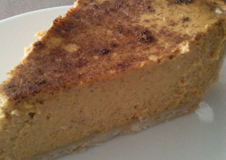 Recipe of Super Quick Homemade &#34; Paula Dean &#39;s  Pumpkin Pie &#34;