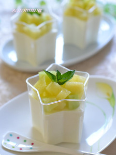 A picture of Melon Mousse.