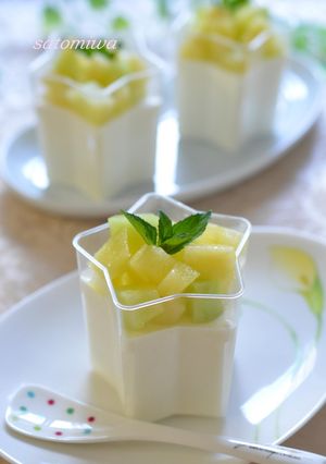 A picture of Melon Mousse.