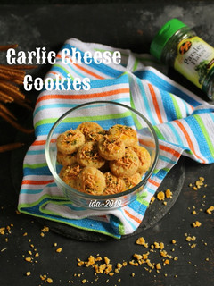 Foto resep Garlic Cheese Cookies