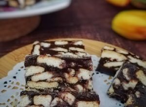 Gambar Kek Batik Chewy Crunchy