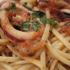 A picture of Pasta with Calamari.