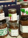 Rhubarb and ginger jam