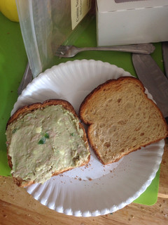 A picture of Avocado Tuna Salad.