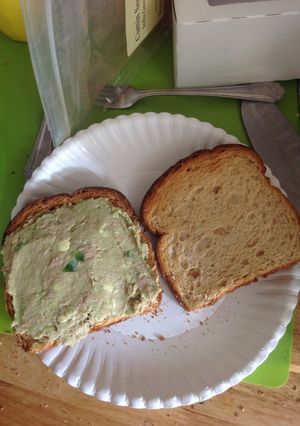 A picture of Avocado Tuna Salad.