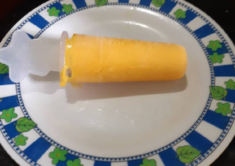 Cara Gampang Membuat Mango Milk Ice Cream Anti Gagal