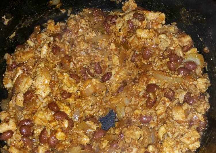 Steps to Prepare Super Quick Homemade Chicken chili tacos/burritos