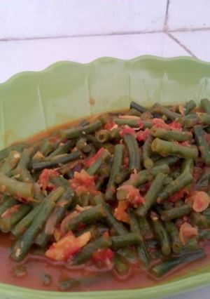 Foto resep Tumis Kacang Panjang Kuah Manis Pedas