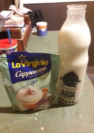 Una foto de Leche de avena