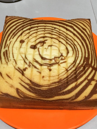 Anti Ribet, Membuat Bolu zebra (putih telur) Praktis